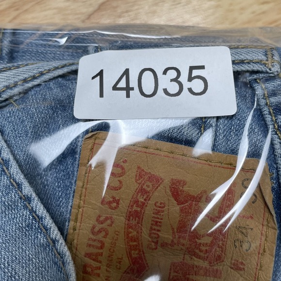 Levi's 559 Jeans Men 34x30 Light Whisker Denim Baggy Y2K Streetwear Workwear 90s - Picture 11 of 12